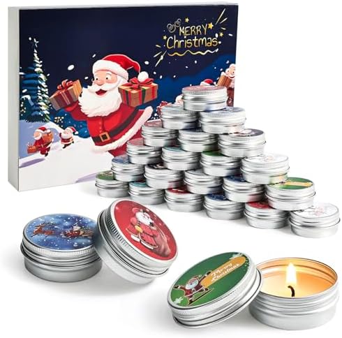 2026 Christmas Candle Advent Calendar Christmas Countdown Gifts