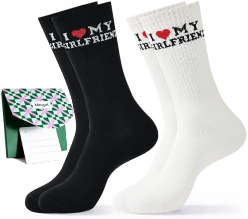 Gifts for Boyfriend Socks 2 Pairs Funny Anniversary Present