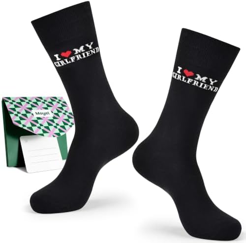 Gifts for Boyfriend Socks Funny Anniversary Birthday Present for Him