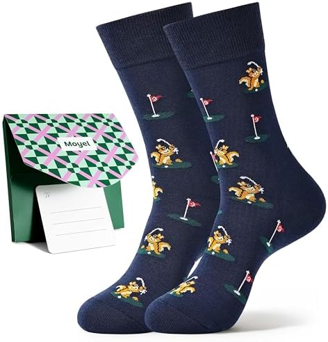 Golf Socks for Men Funny Golfer Gift