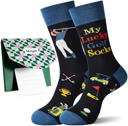 Golf Socks Gifts for Men Dad Golfers