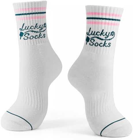 Lucky Pickleball Socks for Women Funny Pickleball Gifts